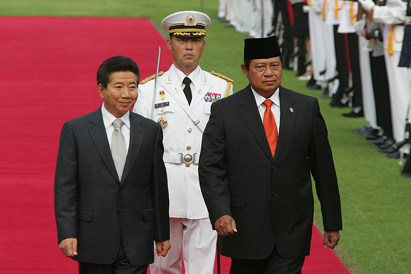 인도네시아 대통령 공식 환영식